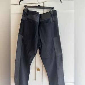 Rag and Bone Maya High Rise Ankle Straight Black Denim Jeans